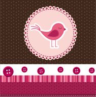Cute Bird Vector N3