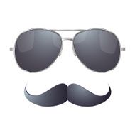 Sunglasses With Mustache N2