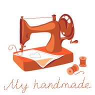 sewing machine and thread