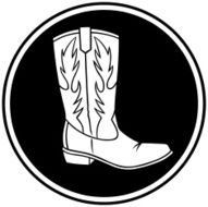 Cowboy Boot Symbol