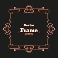 Elegant frame