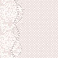 pearl frame on lace background N9