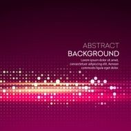 Colorful Dots Abstract Vector Background