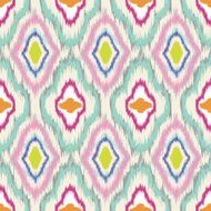 Ikat seamless pattern design N23