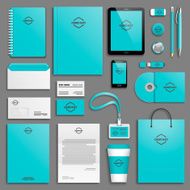 Corporate identity template set N113