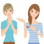 woman who talks