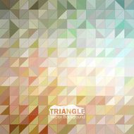 Abstract colorful triangle background N6