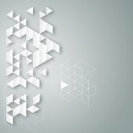 Vector abstract geometric background with triangle N22