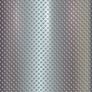 Vector silver grille on steel background N2