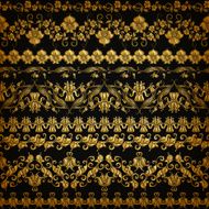 Horizontal elements decoration vector N14