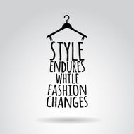 Quotation about fashion and style