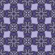 Damask seamless tiles vector design