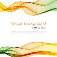 Abstract curved lines background Template brochure design N28