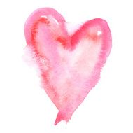 Watercolor heart N14