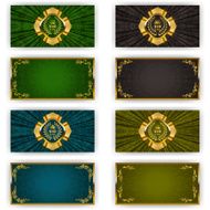Elegant template for vip luxury invitation N10