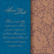 Save the date card N11