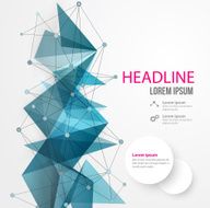 Abstract Geometric Background Design N35