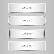 Tag Label or Banner Designs