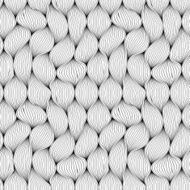Seamless texture with abstract petals - basis for your design