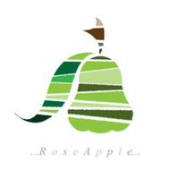 Vector of fruit rose apple icon