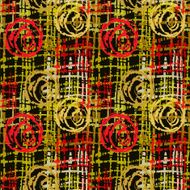 Abstract art grunge seamless pattern