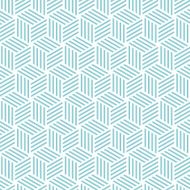 Cube light pattern background Vector background blue green