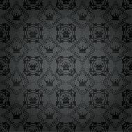 black wallpaper in old style N87