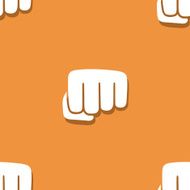 Seamless fist pattern