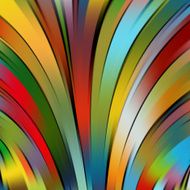 Colorful smooth light lines background N168