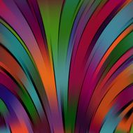 Colorful smooth light lines background N179