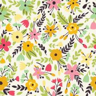 Pattern with flowers N5