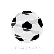 Vector of football icon