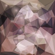 Abstract bright polygonal triangular background with glaring lights for design N55