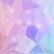 Abstract bright polygonal triangular background with glaring lights for design N56
