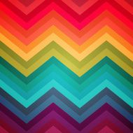 Abstract rainbow zig-zag warped stripes ethnic pattern backgroun N2