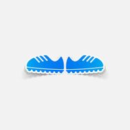 realistic design element sneakers N84