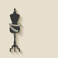 sewing mannequin background