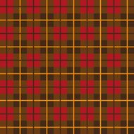 Scottish plaid pattern seamless vector