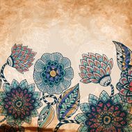 vintage floral pattern background N2