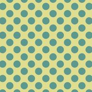 Wallpaper with green dots on yellow background