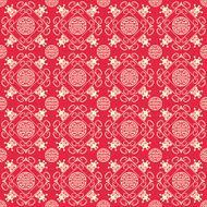 Asian Style Pattern Seamless Texture N48