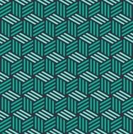 Isometric 3d cube seamless pattern background
