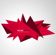 Vector abstract geometric background with triangles N3