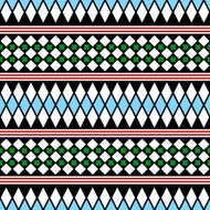 Tribal Seamless Pattern Ethnic Vector Background N27