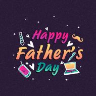 Greeting card for Happy Father&#039;s Day celebration N19