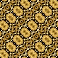 Vintage background tile with diagonal golden patterns