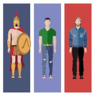 People Icon In Flat style N52