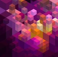 Abstract colorful geometric background N10