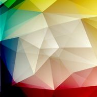 Abstract geometric polygonal shiny background N9