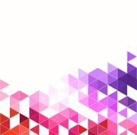 Abstract technology background with color triangle N5